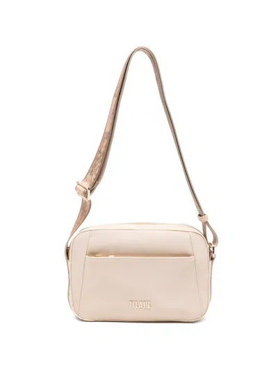 Alviero Martini 1° Classe Geo Map-print Shoulder Bag In Neutral