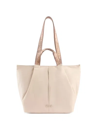 Alviero Martini 1° Classe Geo Map-print Tote Bag In Neutral
