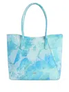 Alviero Martini 1° Classe Geo Water Island Tote Bag