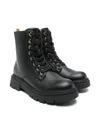 Alviero Martini 1° Classe Lace Up-detailed Boots In Black