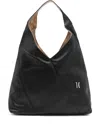 Alviero Martini 1° Classe Leather-panel Open-top Tote Bag In Black