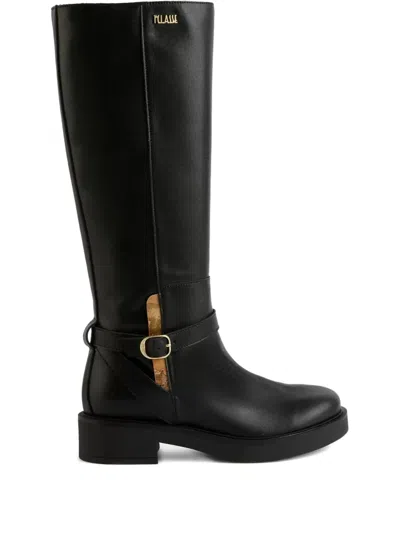 Alviero Martini 1° Classe Logo-lettering Biker Boots