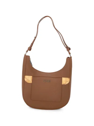 Alviero Martini 1° Classe Logo-plaque Shoulder Bag In Brown