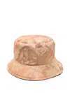 Alviero Martini 1° Classe Map-print Bucket Hat In Neutral