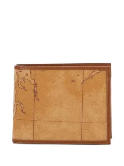 Alviero Martini 1° Classe Map-print Wallet In Neutral