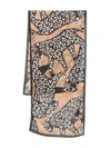 Alviero Martini 1° Classe Mix-print Scarf In Black