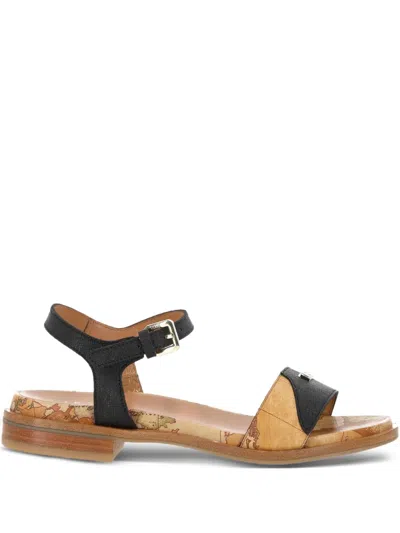 Alviero Martini 1° Classe Panelled Sandals