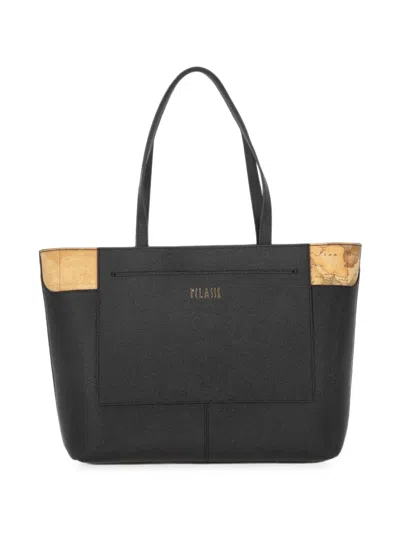 Alviero Martini 1° Classe Panelled Tote Bag In Black