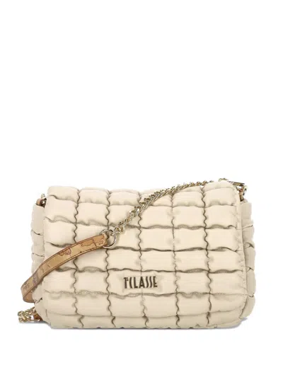 Alviero Martini 1° Classe Quilted Shoulder Bag In Neutral