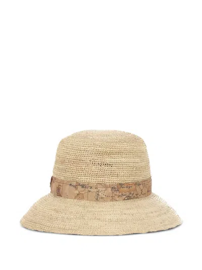 Alviero Martini 1° Classe Raffia Hat