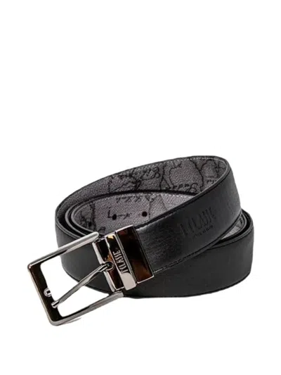 Alviero Martini 1° Classe Reversible Belt In Black