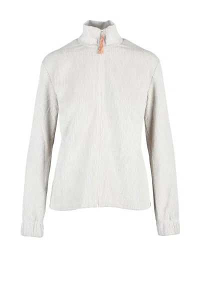 Alviero Martini 1° Classe Velvet Shirt - White