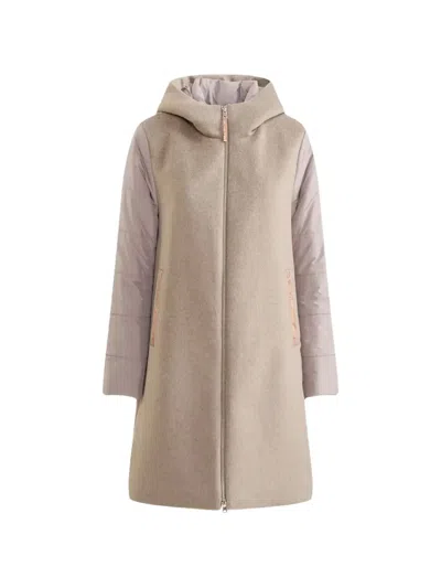 Alviero Martini 1° Classe Zipped Up Coat In Neutrals