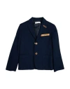 Alviero Martini 1a Classe Babies'  Junior Toddler Boy Blazer Midnight Blue Size 6 Cotton, Elastane