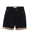 Alviero Martini 1a Classe Babies'  Junior Toddler Boy Pants Navy Size 6 Cotton, Elastane In Black