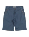 Alviero Martini 1a Classe Junior Toddler Boy Pants Slate Blue Size 6 Cotton, Elastane In Blue