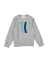 Alviero Martini 1a Classe Babies'  Toddler Boy Sweatshirt Grey Size 6 Cotton, Elastane In Gray