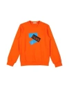 Alviero Martini 1a Classe Babies'  Toddler Boy Sweatshirt Orange Size 6 Cotton, Elastane
