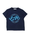 Alviero Martini 1a Classe Toddler Boy T-shirt Midnight Blue Size 6 Cotton, Elastane In Blue