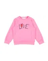 Alviero Martini 1a Classe Babies' Sweatshirts In Pink