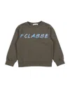 Alviero Martini 1a Classe Babies'  Toddler Sweatshirt Military Green Size 4 Cotton, Elastane