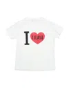 Alviero Martini 1a Classe Babies'  Toddler T-shirt Ivory Size 6 Cotton, Elastane In White