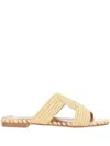 Alviero Martini Beige Geo Printed Sandal In Multi