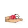 Alviero Martini Belts Red In Rosso Vivaci