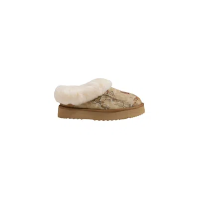 ALVIERO MARTINI PRIMA CLASSE BEIGE FABRIC BOOT