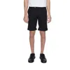 Shop Alviero Martini Prima Classe Black Cotton Short