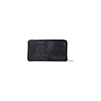 Alviero Martini Prima Classe Black Leather Wallet