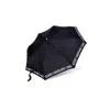 Alviero Martini Prima Classe Black Nylon Umbrella In Black
