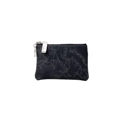 Alviero Martini Prima Classe Black Polyester Wallet