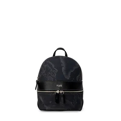 Alviero Martini Prima Classe Leather Women's Backpack In Black