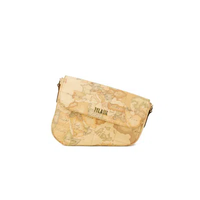 Alviero Martini Prima Classe Leather Women's Handbag In Sand