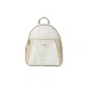 Alviero Martini Prima Classe White Polyethylene Backpack