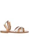 Alviero Martini Geo Natural Leather Sandal
