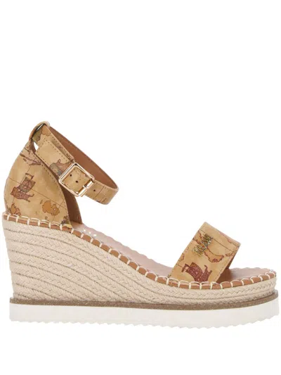 Alviero Martini Sandals In Beige