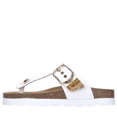 Alviero Martini Sandals In White