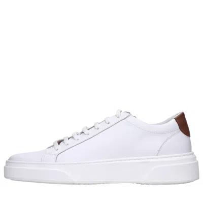 Alviero Martini Sneakers In Bianco Chiari E Naturali