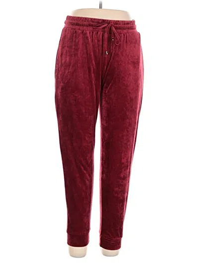 Pre-owned Always Casual Pants In Burgundy