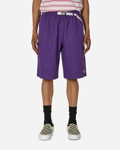 Always Do What You Should Do Gramicci Jam Shorts Purple In Black