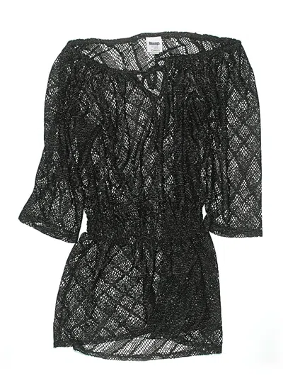 Pre-owned Always For Me Swimsuit Cover Up In Black