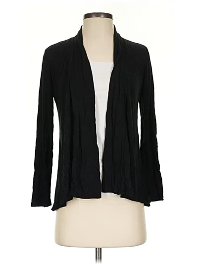 Pre-owned Always Indigo Cardigan Sweater In Black