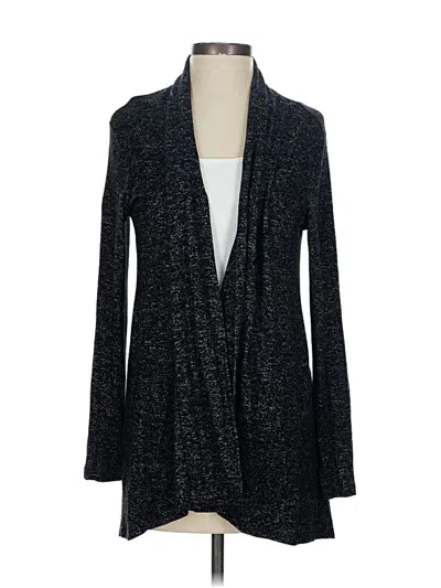 Pre-owned Always Indigo Cardigan Sweater In Black