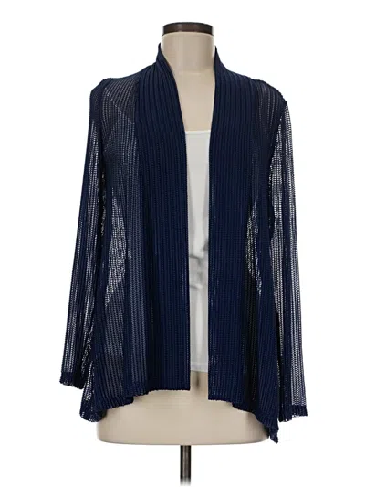 Pre-owned Always Indigo Cardigan Sweater In Blue