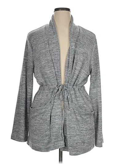 Pre-owned Always Indigo Cardigan Sweater In Gray