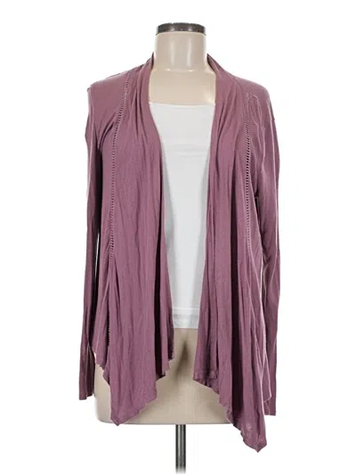 Pre-owned Always Indigo Cardigan Sweater In Purple