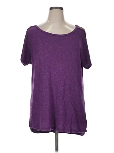 Pre-owned Always Indigo Cardigan Sweater In Purple