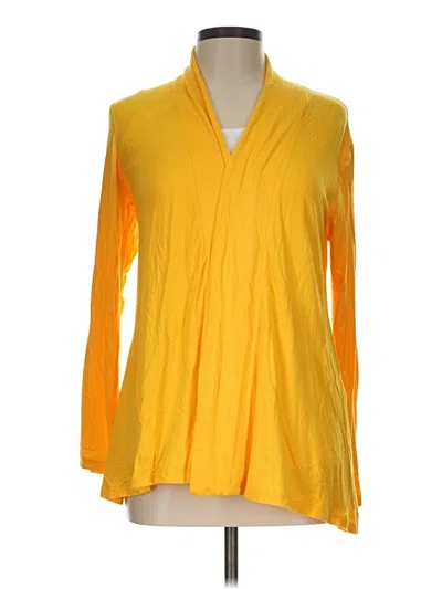 Pre-owned Always Indigo Cardigan Sweater In Yellow